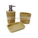 Hot Sale 3 Set Bath Accessories, Soap Dish Tumbler ,bathroom Set thumbnail-2