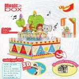 2017 Newly-developed 3D Music Box Puzzle in HK Fair LT8872B thumbnail-1