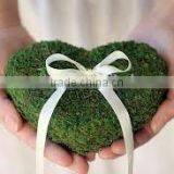Moss Hanging Heart Decoration for Wedding thumbnail-2
