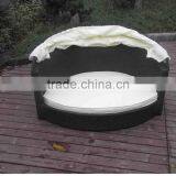 Poly Rattan Canopy Pet Bed thumbnail-3