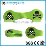 2015 Best Selling Hair Money Plastic Spring Metal Paper Tie Cable Clip as Promotion Gift thumbnail-2
