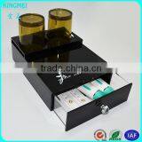 Acrylic Guest Room Supplies, Black Box, Small Drawer Cabinet New thumbnail-3