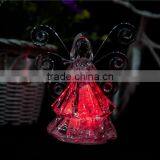 Dongguan Acrylic LED Christmas Angel With Iron Wings Decor thumbnail-4