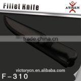 6" PP Handle Stainless Steel Fishing Knife With Sheath, Fishing Tackle F-310 thumbnail-2