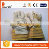 DDSAFETY High Quality Cow Grain Leather Gloves Safety Gloves