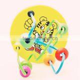 2015 Hot Children Baby Colorful Plastic Mini Around Beads Educational Game Toy thumbnail-5