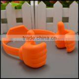 OEM 2015 New Arrival Hot Selling Hand Shape Plastic Mobile Phone Stand Holder For Pad Phone Wholesale Manufacturer thumbnail-2