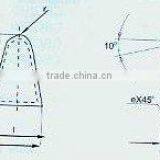 Cemented Carbide Tipped Welding Cutting Blade(1272)-Carol