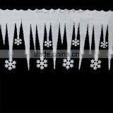 Cheap 2pcs White Snowflake Ice Strip Christmas X'mas Window Decoration Ornament Party thumbnail-3