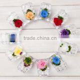Colorful Rose Head Ring Box For Holiday Decorations thumbnail-4