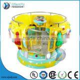 Kiddie Disco Classic go Round Kiddie Rides Coin Operated Promotion Funny Rotate Ridding Colorful Disco Game Machine thumbnail-6