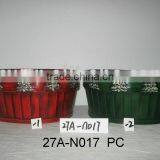 Colorful Wood Pot thumbnail-1