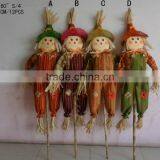 Straw Havest Outdoor Scarecrow thumbnail-1