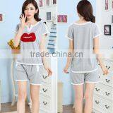 Women Shot Sleeve Pajamas Wholesale/sleepwear thumbnail-6