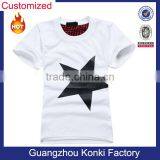 High Quality White T-shirt/cheap Plain White T-shirt/bulk Wholesale uk White T-shirt thumbnail-4