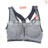 Hot Sex Women Sport Bra Seamless Yoga Wear Running Wear With Zipper thumbnail-1