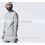 Custom Wholesale Blank Longline Sweatshirt Oversized Pullover for Men thumbnail-5