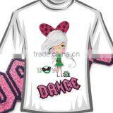 Pink Letter Embroidery Patch for Garment to Decorate thumbnail-1