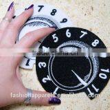 Custom High Quality Embroidered Personality Clock Patch for Clothes Embroidery Patch Made in China Choose Size/color thumbnail-4