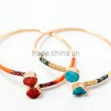 Custom Own Words Multiwrap Genuine Leather Bracelets Diy Animal Charms Red Leather Bracelets for Couple Gifts 2017 thumbnail-4