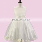 2016 New Arrival Lace Flower Kids Dress Baby Girl Party Dress With Rose Detail Princess Wedding Dress For Children thumbnail-4