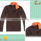 Promotional Half Zipper Wholesale Polar Fleece Jacket thumbnail-1