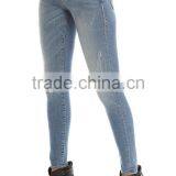 2016 Name Brand Ripped Girl Jeans for Custom With Your Logo thumbnail-5