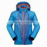 Functional Technical Trendy Style Waterproof Breathable Windbreaker Mens Ski Jacket thumbnail-3
