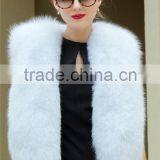 Genuine Fox Fur Vest for Women Thick Winter Warm Real Fox Fur Coat Can Custom Big Size Short Style Fox Fur Vest Coats thumbnail-2
