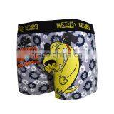 Plastisol Printed Cartoon Men's Spandex Cotton Underwear Boxer Briefs for Man thumbnail-2