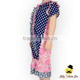 Summer Child Punjabi Suits Polka Dots Ruffle Short Sleeve Little Girl Bodysuit Shorts Type One Piece Jumpsuit thumbnail-2