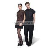 OEM Unisex Waiter Uniform and Restaurant Uniform With Apron thumbnail-4