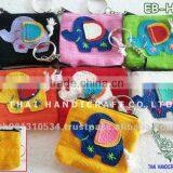 Thai Handmade Key Bunch Elephant Mini Coin Bag thumbnail-1
