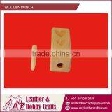 Optimum Strength Longer Working Life Wooden Block With Punch at Lowest Price thumbnail-1