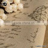 Vintage Wide Letter Printed Canvas Fabric Linen&Cotton Zakka Fabric Cotton Textile 150cm 5m/pack thumbnail-1