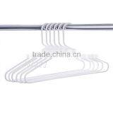 Custom White Plastic Tubular Hanger thumbnail-1