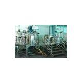 500L Tilting Homogenizer Vacuum Emulsifying Machines For Cream, Lotion, Paste