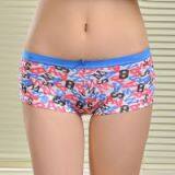 2015 New Print Sport Women Underwear Soft Lady Boxer Short Stretch Cotton Lady Boyshort Lady Panties Lingerie Intimate Underpant thumbnail-1