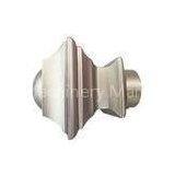 Custom Aluminum Metal Curtain Rod Finials for Home Use , 19mm / 25mm thumbnail-1