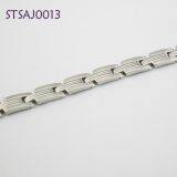 Stainless Steel Alloy Fashion Charm Bracelet Silver Plated thumbnail-3