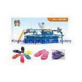 PCU Slipper Footwear Making Machine , Rotary PVC Slipper Injection Mould Machine