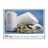 20s/6 Raw White Material Polyester Spun Sewing Thread , 100% Polyester Yarn