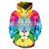 Color Block Lion Creative 3D Pinted Hoodies/ask Sky Unisex 3D Printed Sweatshirt Hoodies/hot Sell 3D Baseball Jacket