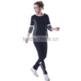 3/4 Sleeve polyester fabric for women sportswear suit