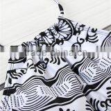 Sublimation Printing Swimsuit Recycled Fabirc Swimwear High Neck Bikini Swimsuits thumbnail-5