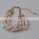 Tiny Multilayer Seed Bead Bracelet thumbnail-3