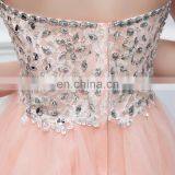 Gorgeous Crystals Beaded Tulle Homecoming Dresses 2016 Hot Sale Sweetheart Backless Tea Length Prom Dresses Formal Party Gowns thumbnail-4
