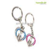 Wholesale Zinc Alloy Photo Frame Keyrings Metal Photo Keychain for Promotion Gift