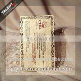 Custom Luxury Business VIP Metal Golden Card for Restaurant Promotion thumbnail-2