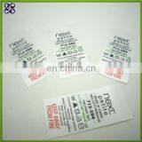 Wash Label and Printing Label